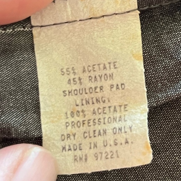 Pinstripe 2 piece dress with jacket - Picture 9 of 9